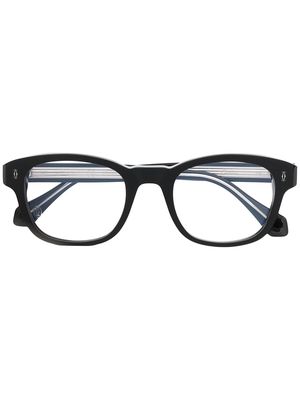 Cartier Eyewear C Dècor round-frame glasses - Black