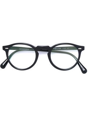 Oliver Peoples 'Gregory Peck' glasses - Black