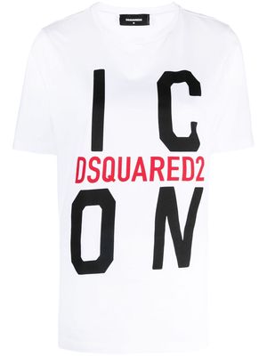 Dsquared2 Icon logo-print T-shirt - White