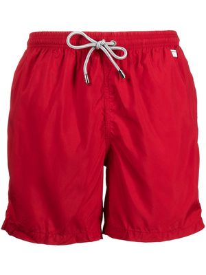 MC2 Saint Barth plain swim shorts - Red