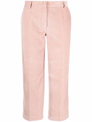 Burberry Pre-Owned 2000s straight-leg cropped trousers - Pink