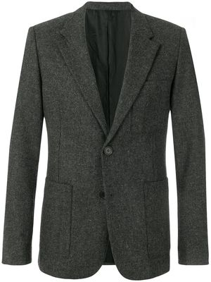 AMI Paris Half-Lined Two Buttons Jacket - Grey