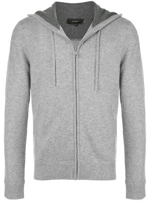 Vince zip-up drawstring hoodie - Grey