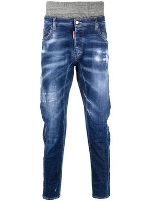 Dsquared2 distressed-effect denim jeans - Blue