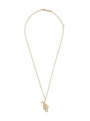 AMBUSH Bunny Charm necklace - Gold