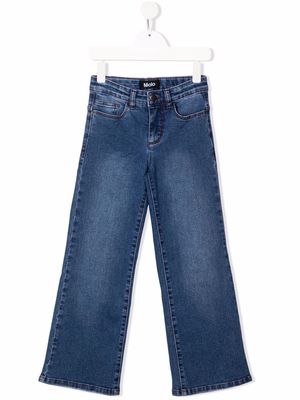 Molo mid-rise straight-leg jeans - Blue