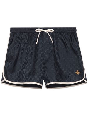 Gucci GG nylon swim shorts - Blue