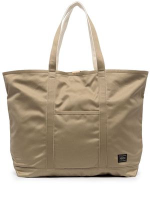 Porter-Yoshida & Co. Weapon tote bag - Brown