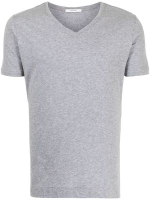 Adam Lippes V-neck cotton T-shirt - Grey
