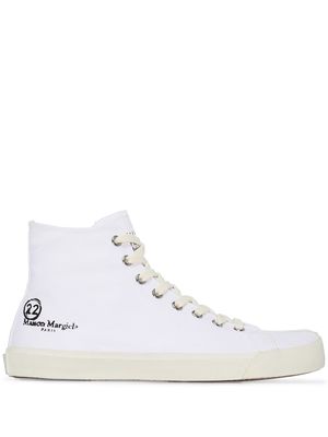 Maison Margiela Tabi high-top sneakers - White