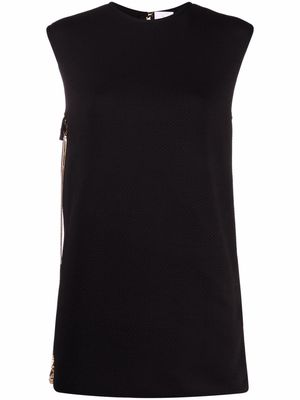 AZ FACTORY SuperTech-SuperChic micro piqué top - Black