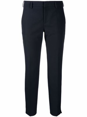 Pt01 New York slim stretch-cotton trousers - Blue