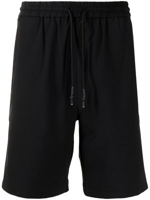 Off Duty piped-detail track shorts - Black