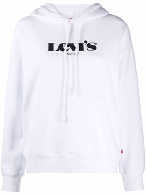 Levi's logo-print hoodie - White