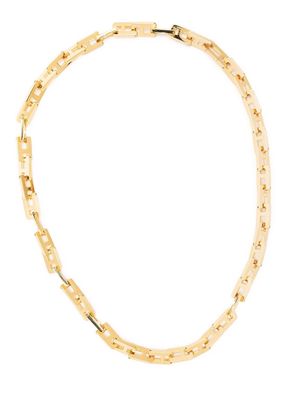 AMBUSH logo chain-link necklace - Gold