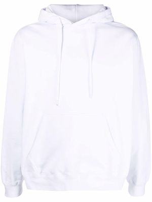 MSGM logo-print hooded jumper - White