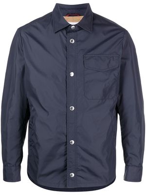Brunello Cucinelli lightweight shirt jacket - Blue