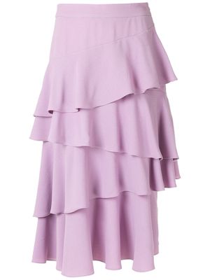 Olympiah Frésia midi skirt - Purple