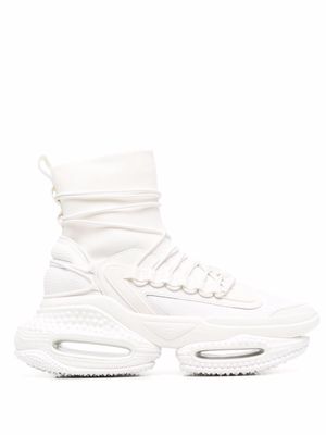 Balmain B-Bold high-top sneakers - White
