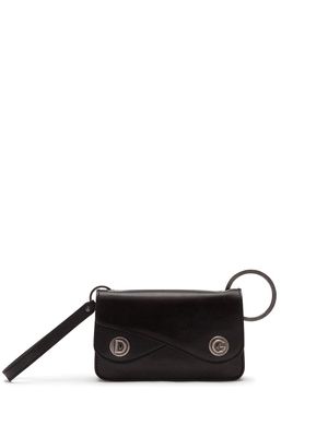 Dolce & Gabbana logo-embossed leather wallet - Black