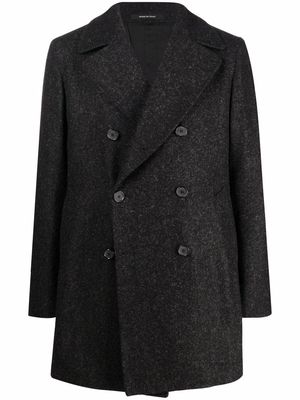 Tagliatore Stephan double-breasted coat - Black