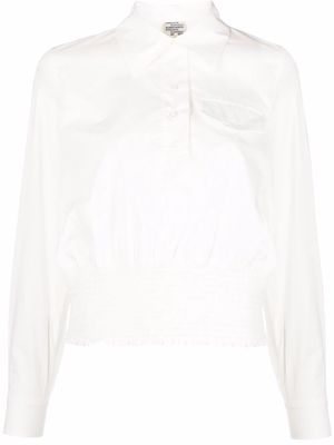Baum Und Pferdgarten elasticated-waist blouse - White