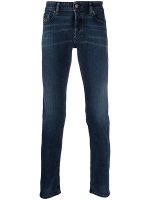 Diesel mid-rise straight-leg jeans - Blue