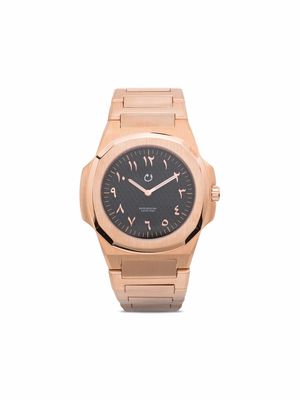NUUN OFFICIAL Montre Arabic Rosegold 44mm - Pink