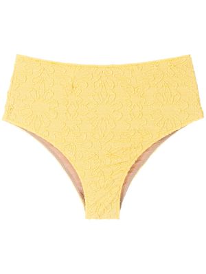 Clube Bossa Casall jacquard bikini bottoms - Yellow