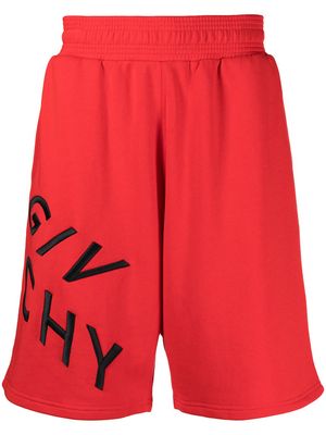 Givenchy embroidered-logo track shorts