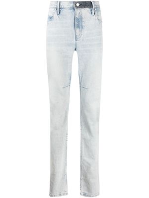 RtA high-rise slim-cut jeans - Blue