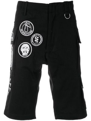 KTZ Scout patches military shorts - Black