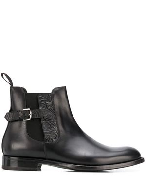 ETRO buckle-embellished chelsea boots - Black