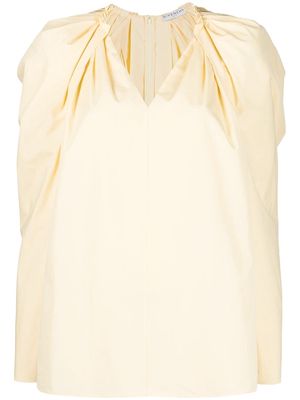 Givenchy puff-sleeve blouse - Yellow