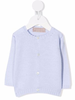 La Stupenderia buttoned cashmere-knit cardigan - Blue
