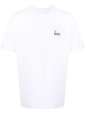 Off Duty Smell The Roses T-shirt - White