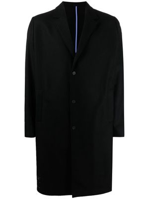 MCQ single-breasted wool coat - Black