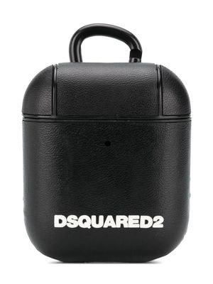 Dsquared2 logo-print pouch - Black