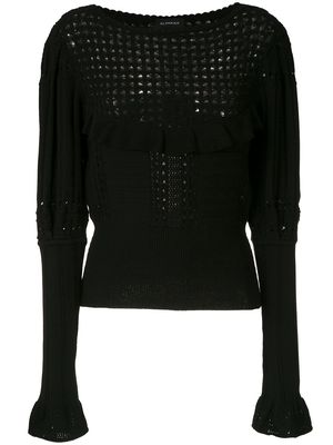 Olympiah Monter long sleeves blouse - Black