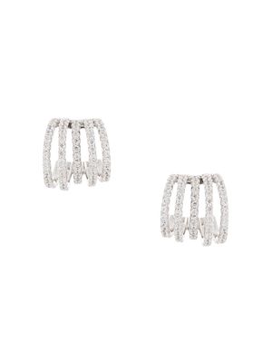 APM Monaco Croisette five-hoop earrings - Silver