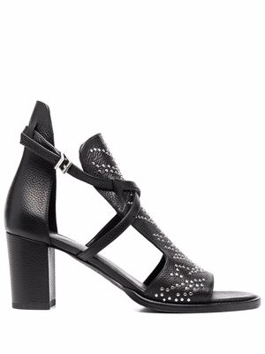 Zadig&Voltaire stud-embellished sandals - Black