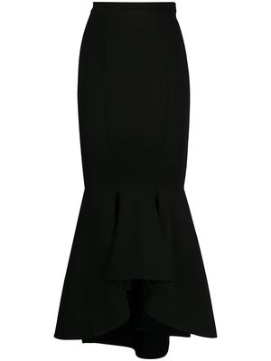 Alexandre Vauthier fishtail maxi skirt - Black