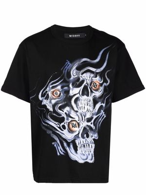 MISBHV Drums of death print T-shirt - Black