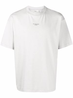 Drôle De Monsieur logo t-shirt - Grey