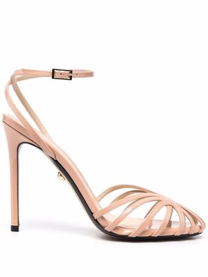 Alevì leather buckled sandals - Pink