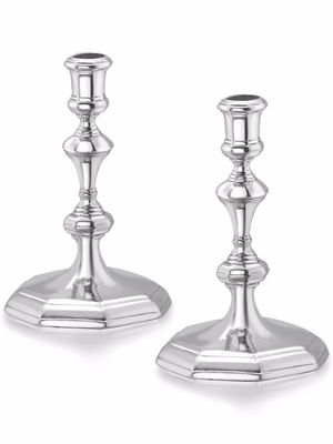 Pragnell Vintage 1710 Queen Anne Britannia candlesticks - Silver