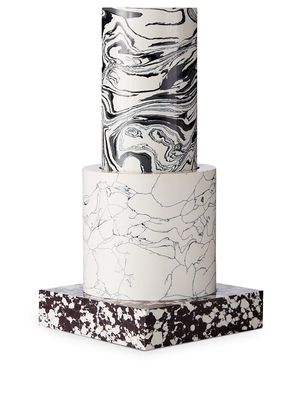 Tom Dixon Swirl hand cut vase - Black