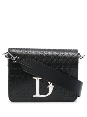 Dsquared2 logo-plaque crossbody bag - Black