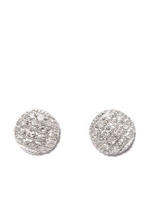 Dana Rebecca Designs 14kt white gold Lauren Joy diamond stud earrings - Silver