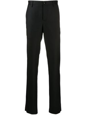 Giorgio Armani straight-leg tailored trousers - Black